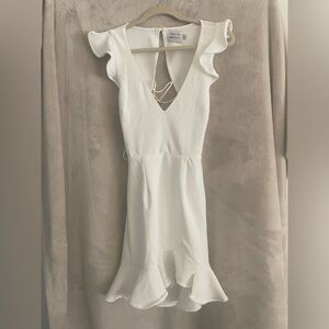 Take The Reigns Dress White Medium